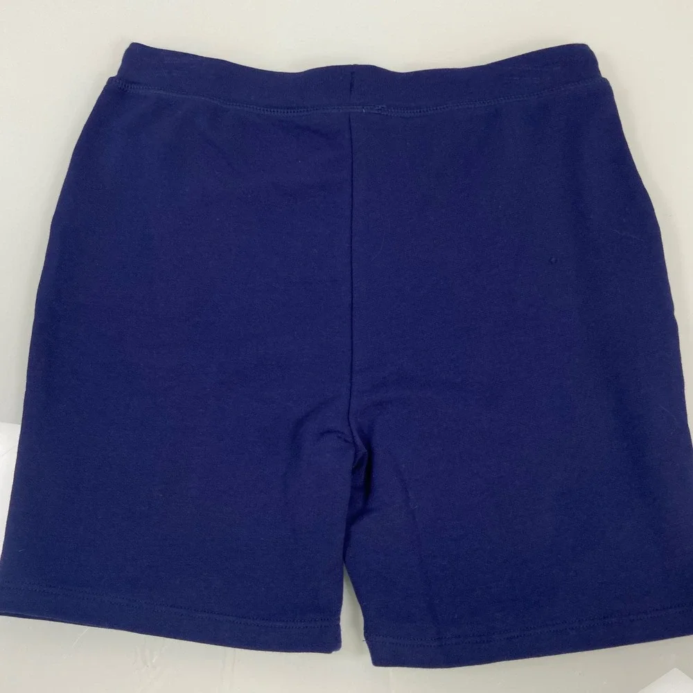 Angel Dear Boys Size 6‎ Navy Organic Cotton Whale Sweatshirt and Shorts Set NEW